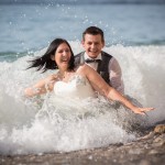 Mariage arrosé (trash the dress) !